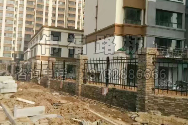 衡水棗強麗景（jǐng）藍灣（wān）小區圍牆護欄